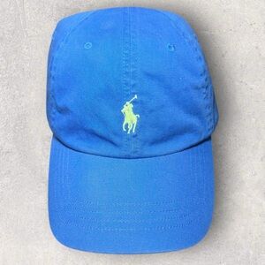 Polo Ralph Lauren Mens Twill Adjustable Ball Cap Blue O/S